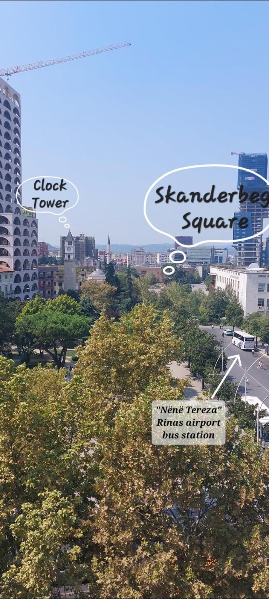 City Oasis In The Heart Of Тирана Екстериор снимка